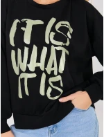 Mikina IT BL 22183.27P čierna Mikina IT BL 22183.27P čierna