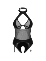 Dámske zvodné body Dominna teddy black - Obsessive