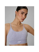 Dámska bezšvová podprsenka 4F 4FWSS26USBAF203-51A pre ženy