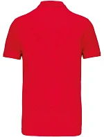 Kariban K 239 Pánske elastické polo tričko z piké 20.K239 červené Kariban K 239 Pánske elastické polo tričko z piké 20.K239 červené