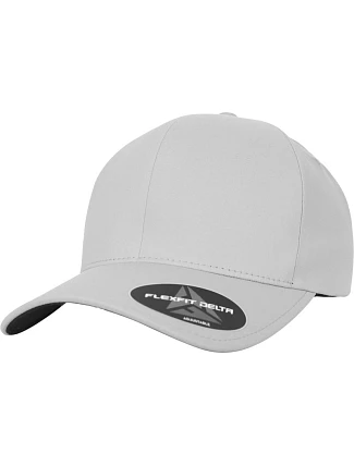 Flexfit 180A 6-panelová čiapka „Delta“ 55.180A strieborná Flexfit 180A 6-panelová čiapka „Delta“ 55.180A strieborná