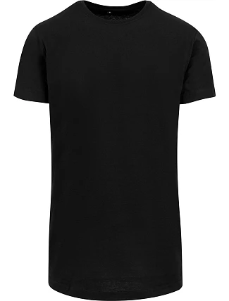 Build your Brand BY 028 Pánske tričko „Shaped Long“ 56.0028 čierne Build your Brand BY 028 Pánske tričko „Shaped Long“ 56.0028 čierne