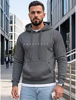 Pánska mikina s kapucňou a potlačou ORIGINALS, tmavošedá, FashionStreet NX5151BX Pánska mikina s kapucňou a potlačou ORIGINALS, tmavošedá, FashionStreet NX5151BX