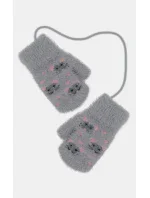 Noviti RZ049 Rukavice pre dievčatko Fluffy Kitten