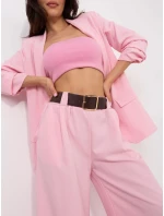 DHJ nohavice SP 5583 1.83 svetlo ružová