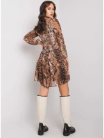 Šaty WN SK 2311 2.76 svetlohnedá Šaty WN SK 2311 2.76 svetlohnedá