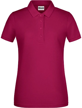Daiber 8009 Dámske polo tričko z bio bavlny 02.8009 wine Daiber 8009 Dámske polo tričko z bio bavlny 02.8009 wine