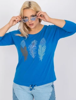 Blúzka RV BZ 0231.35X tmavomodrá