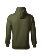 Pánska vojenská mikina s plášťom