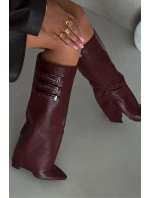 Topánky na podpätku model 216787 Krok vo veľkom štýle Topánky na podpätku model 216787 Krok vo veľkom štýle