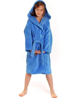 Detský župan Tampa s kapucňou 9149 sky blue - Vestis
