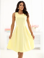 Šaty MI SK A5433.96 svetložltá Šaty MI SK A5433.96 svetložltá
