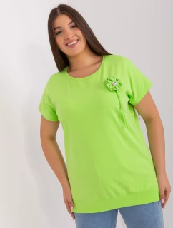 Blúzka RV BZ 8897.58P limetkovo zelená