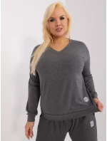 Blúzka RV BZ 9259.97 tmavosivá