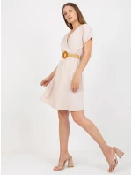 Dámske šaty CA SK 6308.55 Light beige - Rue Paris Dámske šaty CA SK 6308.55 Light beige - Rue Paris