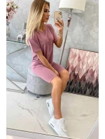 Súprava top+legíny tmavoružová