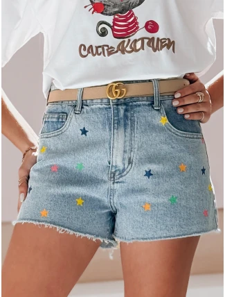Dámske džínsové šortky STARSHINE blue FashionStreet SY0463