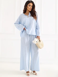 Nohavice IT SP 2873.02 svetlomodré