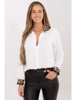 Košeľa s dlhým rukávom model 221988 Taliansko Moda