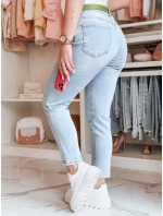 Dámske úzke džínsové nohavice FITARINKA modré FashionStreet UY2422