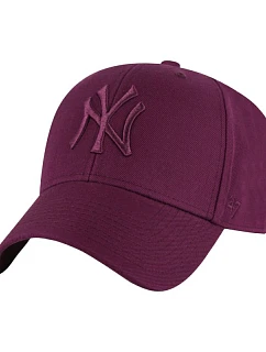 '47 New York Yankees Snapback Baseball Cap Plum B-MVPSP17WBP-PJA