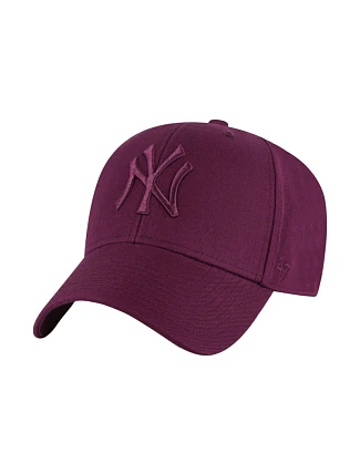'47 New York Yankees Snapback Baseball Cap Plum B-MVPSP17WBP-PJA '47 New York Yankees Snapback Baseball Cap Plum B-MVPSP17WBP-PJA