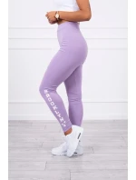 Brooklyn legíny nohavice svetlo fialovej
