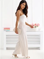 Nohavice CS SP XYS3649.95 svetlo béžová