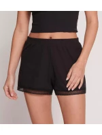 sloggi GO rebrované krátke nohavice - BLACK - SLOGGI BLACK - SLOGGI