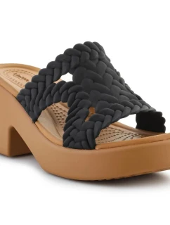 Crocs Brooklyn Woven Slide Heel W 209979-001