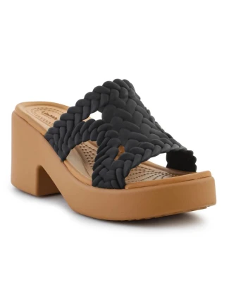 Crocs Brooklyn Woven Slide Heel W 209979-001 Crocs Brooklyn Woven Slide Heel W 209979-001