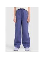 Dievčenské tepláky so širokými nohavicami 4F 4FJRAW25TTROF1598-33S