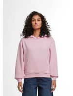 Build your Brand BY 444 Dámska mikina s kapucňou v oversize strihu „Loose Fit“ 56.0444 šedá melírovaná