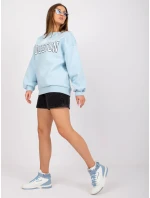 Mikina EM BL 617 H.21X svetlo modrá