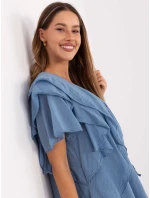 Šaty MI SK 102128.61 tmavomodré