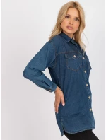 RO KS GMK 4008 košele.62 tmavo modrá RO KS GMK 4008 košele.62 tmavo modrá