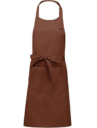 Kariban K 890 Zásterka s náprsenkou „Sommelier“ 20.K890 cacao