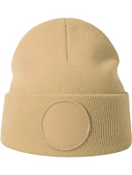 Atlantis Headwear Wind-S Circular Patch Pletená čepice patch 33.0319 beige Atlantis Headwear Wind-S Circular Patch Pletená čepice patch 33.0319 beige