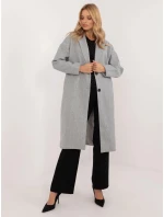 Dámsky kabát TW EN BI 7298 2.14 Grey - Och Bella