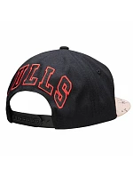 Kšiltovka Mitchell & Ness NBA HWC Chicago Bulls Choco Camo - HHSS1101-CBUYYPPPBLCK