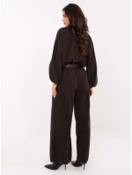 IT nohavice SP 25782.73 tmavohnedé