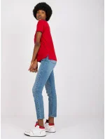 Tričko TW TS 1004.24x tmavo červená