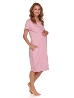 Dámska tehotenská košeľa 4348 fialová - Doctornap Dámska tehotenská košeľa 4348 fialová - Doctornap