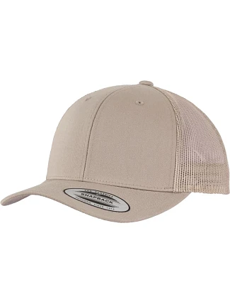 Flexfit 6606/6606T 6-panelová vintage čiapka „Trucker“ 55.6606 khaki Flexfit 6606/6606T 6-panelová vintage čiapka „Trucker“ 55.6606 khaki