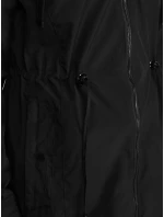 Dámska bunda parka s kapucňou čierna FashionStreet TY5569