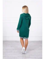 Tmavozelené šaty Brooklyn