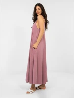 RV SK šaty A1088.29 tmavoružové