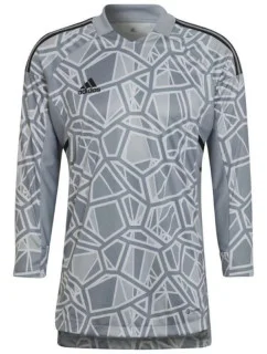 Pánsky brankársky dres HB1614 sivý - Adidas