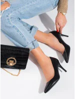 Módne lodičky dámske na širokom podpätku Módne lodičky dámske na širokom podpätku