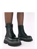 Topánky so širokou podrážkou model 222046 Solea Topánky so širokou podrážkou model 222046 Solea
